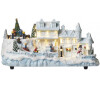 LED vánoční domeček 20x38cm, vnitřní, teplá bílá