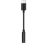 Aligator Adaptér USB-C - jack 3,5mm černý