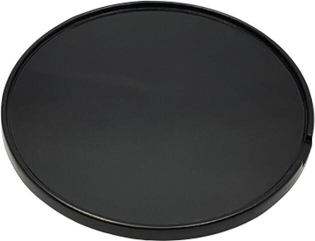 Aligator NANO Disk - samolepící nanopodložka, 8cm, černá