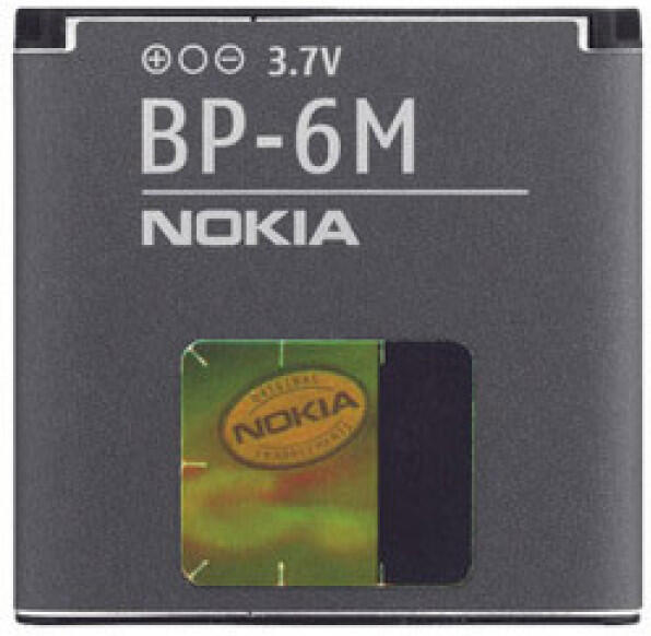 Baterie NOKIA BP-6M 3250/9300, bulk, originální