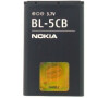 Baterie NOKIA BL-5CB , Li-ION 800 mAh, originální, bulk
