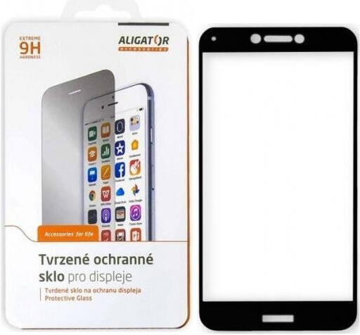 Aligator Ochrana displeje GLASS PRINT Samsung Galaxy A20e černá