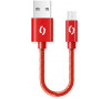 Datový kabel ALIGATOR PREMIUM 2A, Micro USB 50cm červený