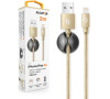 Datový kabel ALIGATOR PREMIUM 2A, Lightning 2m zlatý