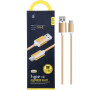 Datový a nabíjecí kabel PLUS, USB-C, (AU406), zlatý