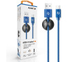 Datový kabel ALIGATOR PREMIUM 2A, USB-C modrý