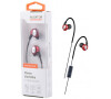 ALIGATOR sluchátka AE03 Sport Dynamic, červená