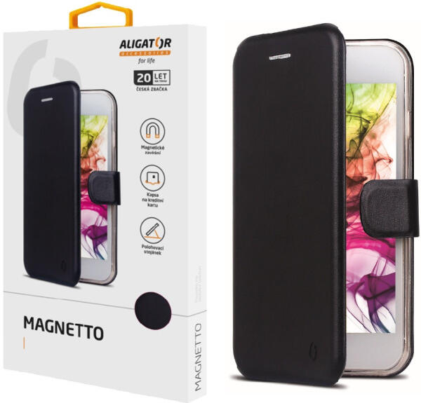 Pouzdro ALIGATOR Magnetto Samsung Galaxy A20e, Black