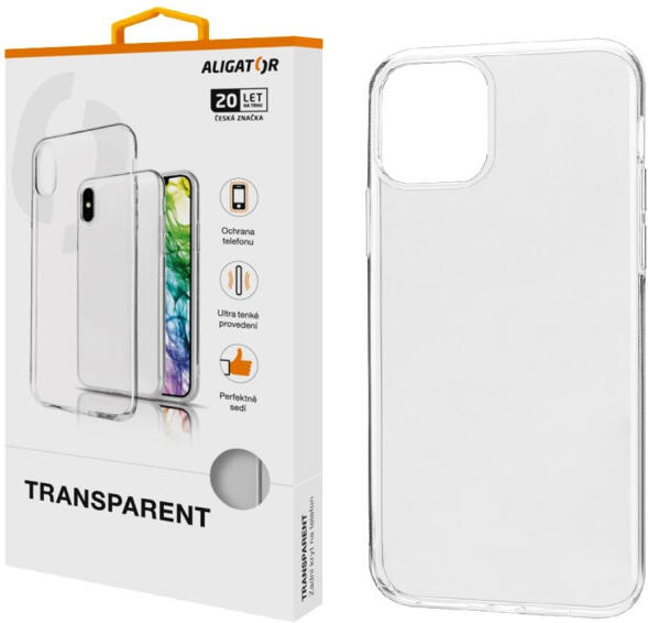 Pouzdro TRANSPARENT ALIGATOR Apple iPhone 11 Pro
