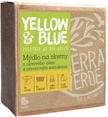 Yellow&Blue Mýdlo z olivového oleje na skvrny (200 g)