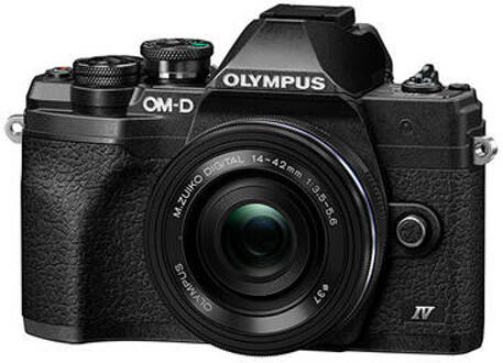 Digitální fotoaparát Olympus E-M10 Mark IV 14-42 EZ kit black/black