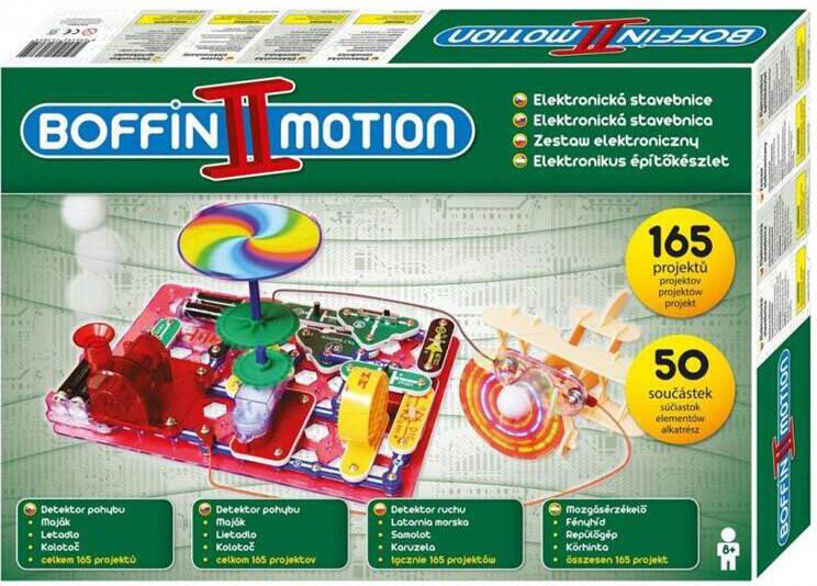 Elektronická stavebnice BOFFIN II 165 MOTION