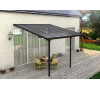 Pergola ROJA BRUCE D - šedý polykarbonát