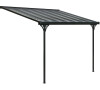 Pergola ROJA BRUCE F - šedý polykarbonát