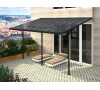 Pergola ROJA BRUCE J - šedý polykarbonát