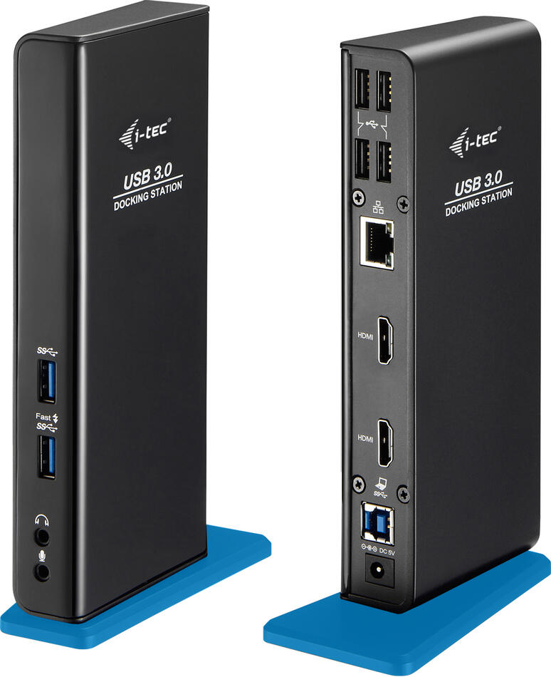i-tec USB 3.0/USB-C Dual HDMI Docking Station (U3DUALHDMIDOCK)