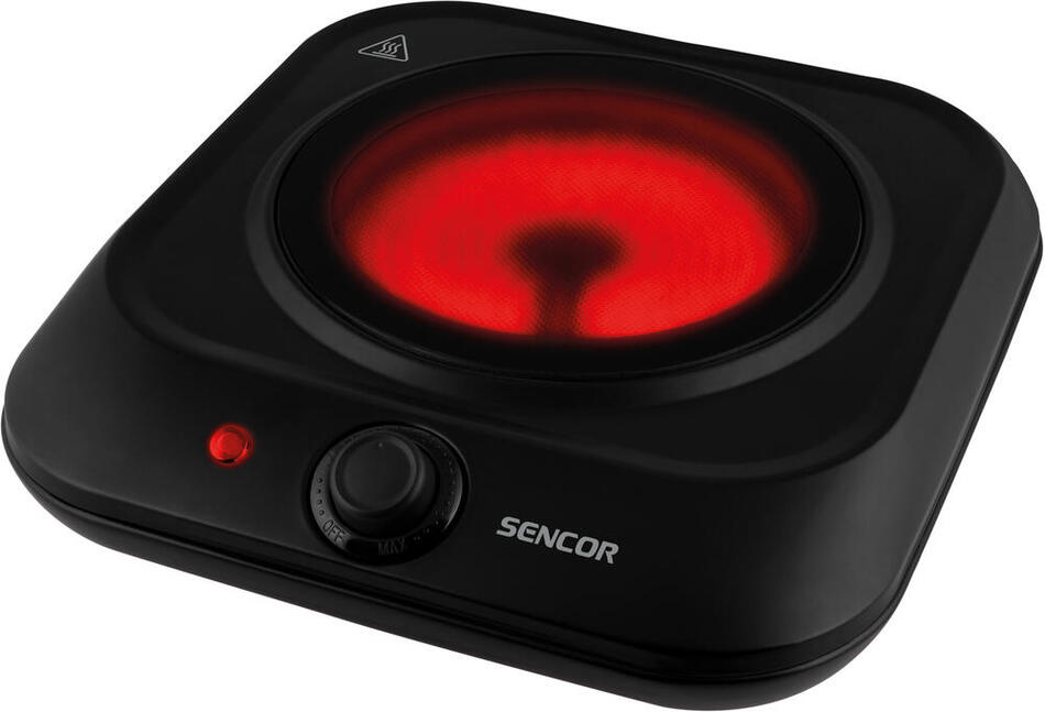 Sklokeramický vařič Sencor SCP 1763BK