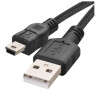 USB kabel EMOS USB 2.0 A/M - mini B/M 2m, ern