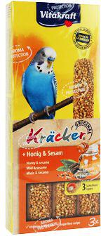 Vitakraft Bird Kräcker Andulka med/sesam tyč 3ks