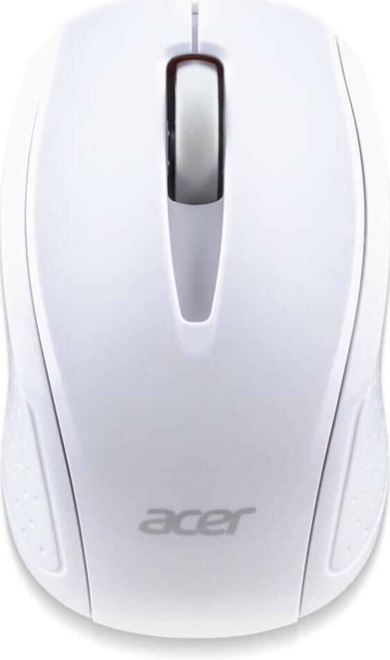 Acer myš bezdrátová G69 bílá - RF2.4G, 1600 dpi, 95x58x35 mm, 10m dosah, 2x AAA, Win/Chrome/Mac, (Retail Pack) (GP.MCE11.00Y)