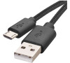 Emos nabíjecí a datový kabel USB-A 2.0 / micro USB-B 2.0, 2 m, černý (SM7008BL)
