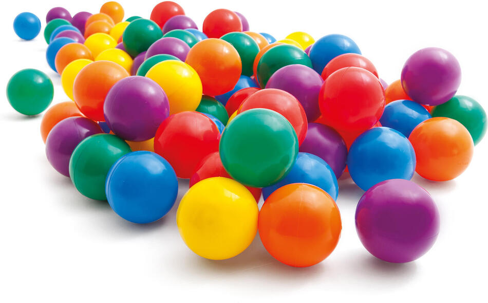 Dětské míčky do hracích koutů TEDDIES 100ks