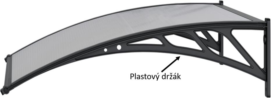 Držák ROJA pro vchodový přístřešek 100cm