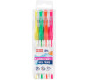 EASY Kids FLUO Sada neonových gelových per, 4 barvy