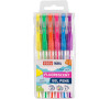 EASY Kids FLUO Sada neonových gelových per, 6 barev