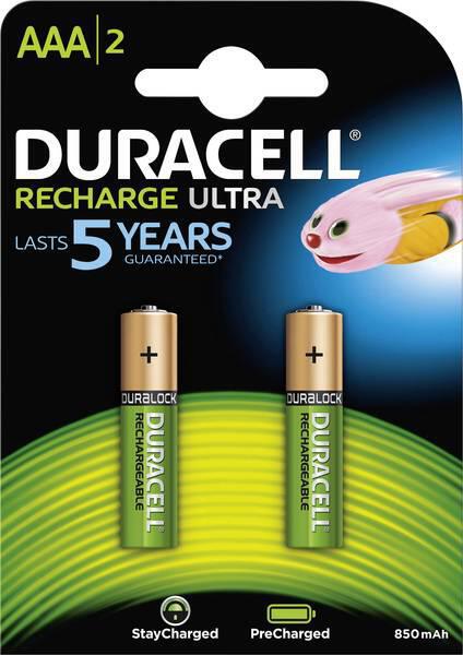 Nabíjecí baterie Duracell Rechargeable AAA 800mAh 2ks