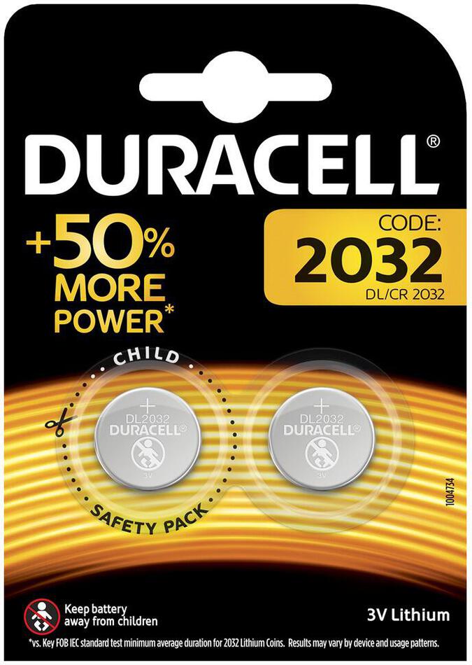 Lithiová baterie Duracell Lithium 2032 2ks
