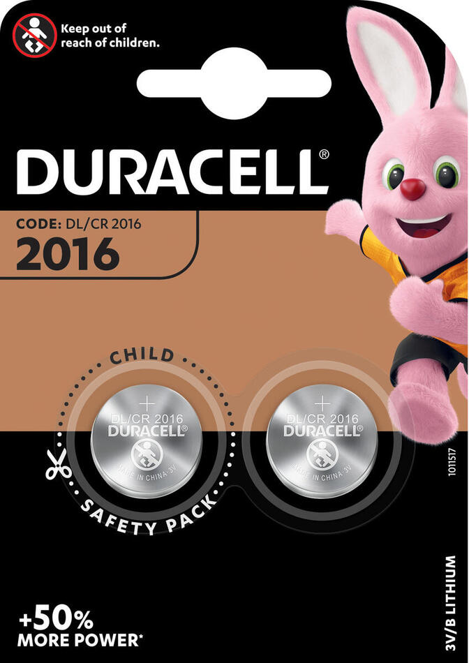 Lithiová baterie Duracell Lithium 2016 2ks