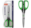 Nůžky EASY s měkkým úchytem 15 cm, zelené