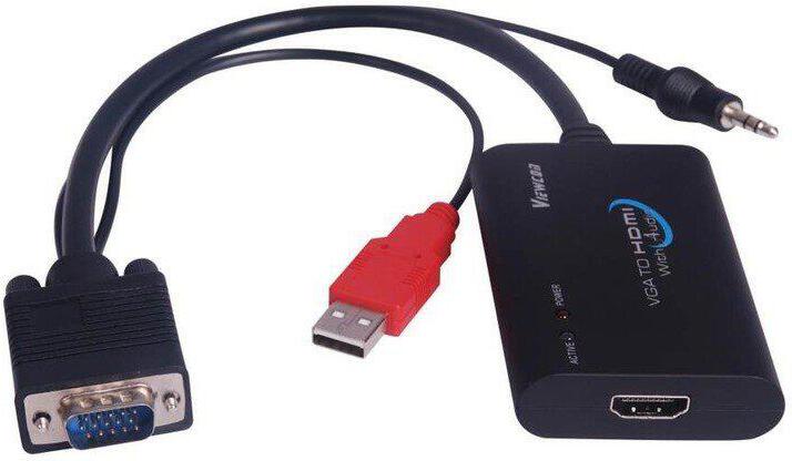 PremiumCord VGA+audio elektronický konvertor na rozhraní HDMI (khcon-04)