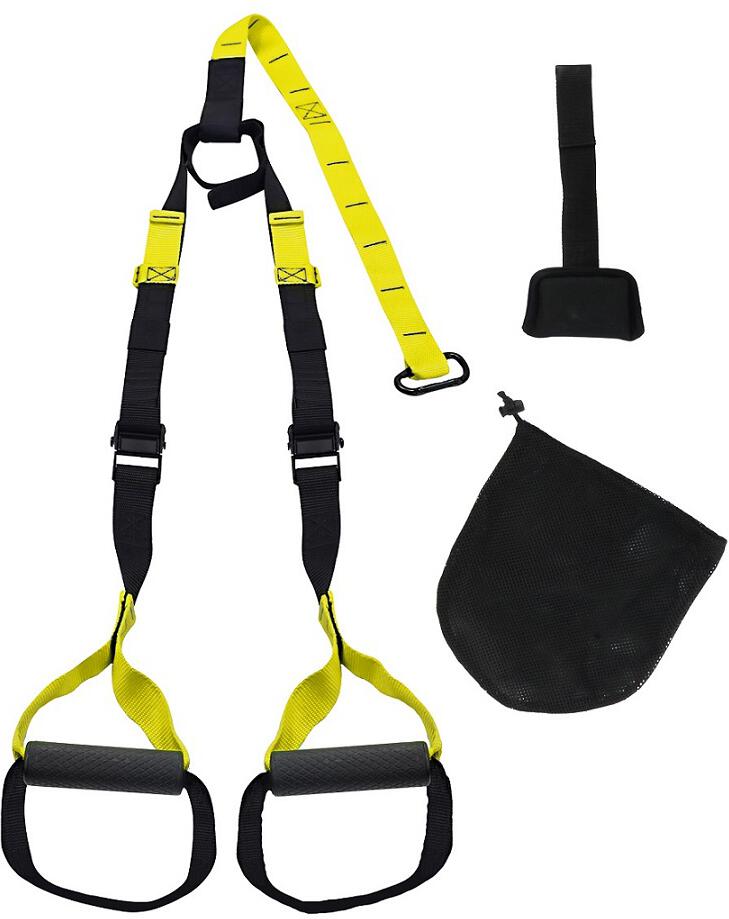 Závěsný posilovací systém LIFEFIT® BODYTRAINER HOME III, žlutý