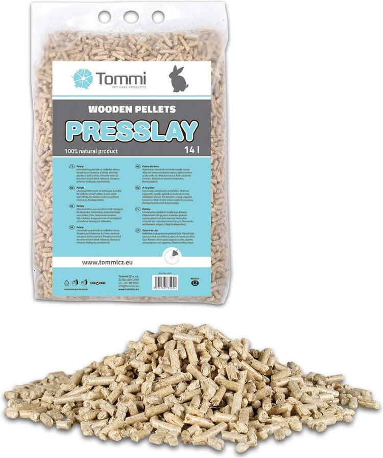 Tommi Podestýlka PRESSLAY dřevitá podestýlka 14l