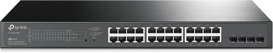 TP-Link SG2428P 24xGb POE+ 250W 4xSFP Smart Switch Omada SDN