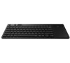 RAPOO klávesnice K2800 bezdrátová s TouchPadem, černá