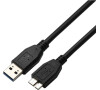 Kabel GoGEN USB A/micro USB B 3.0, 1,5m - černý