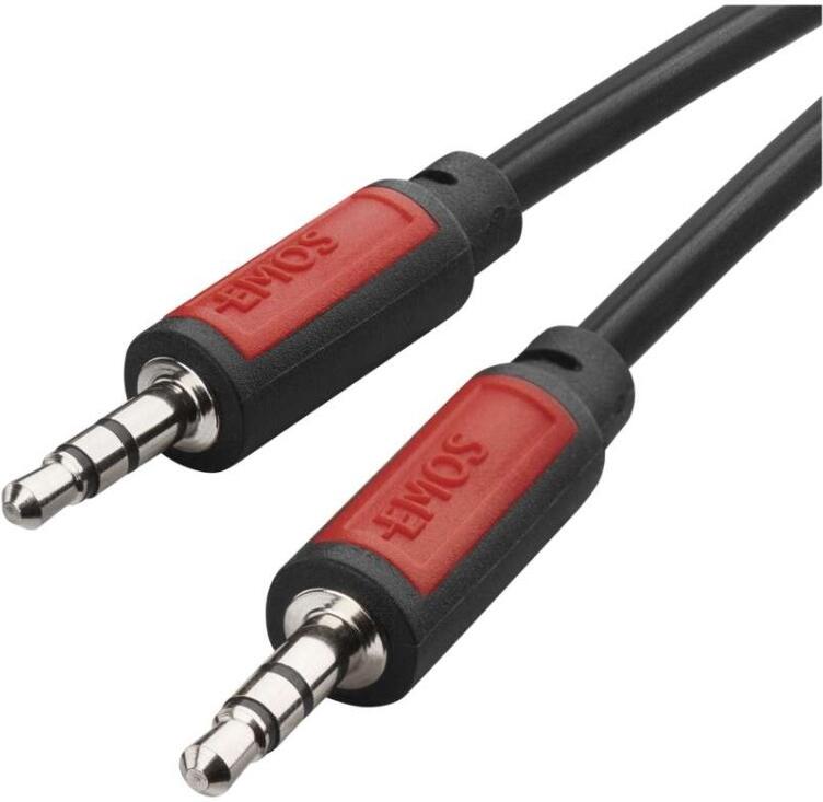 Emos JACK kabel 3,5mm stereo, vidlice - 3,5mm vidlice 1,5m (SM5001)