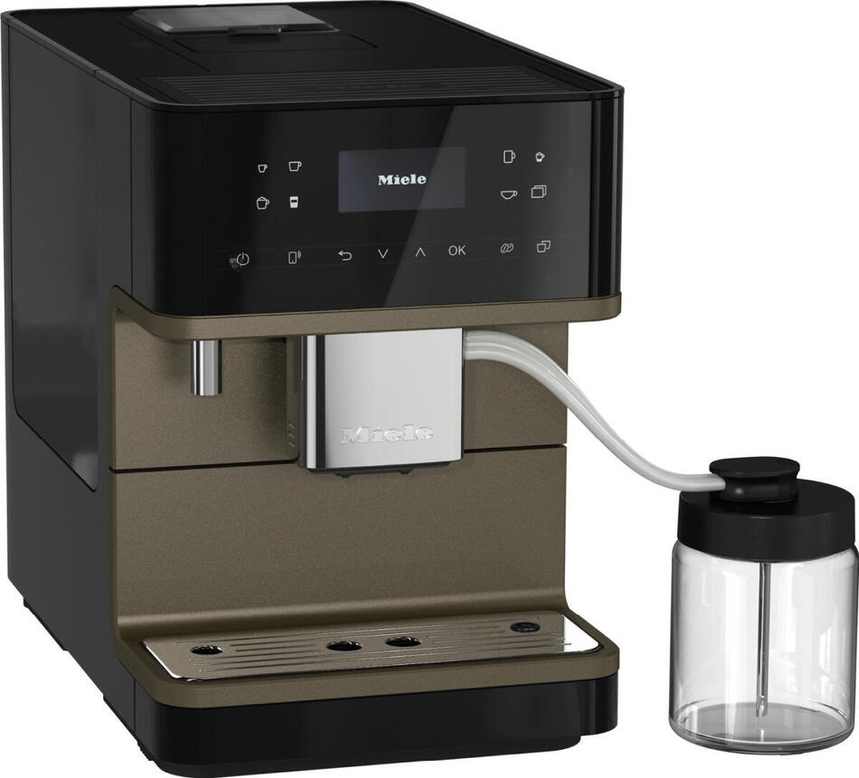 Kávovar Miele CM 6360 obsidian PearlFinish, černý
