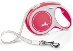 Vodítko FLEXI Comfort New L pásek 5m/60kg červená