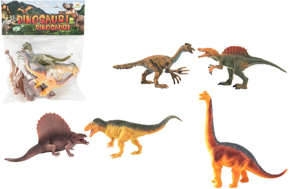 Dinosaurus Teddies 16-18cm 5ks v sáčku