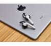 Epico SILICONE HOOKS AirPods - black