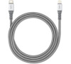 Epico PD BRAIDED CABLE 1.2m - stříbrná