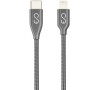 Epico METAL USB-C to LIGHTNING CABLE 1.2m - space gray