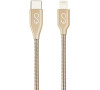 Epico METAL USB-C to LIGHTNING CABLE 1.2m - gold