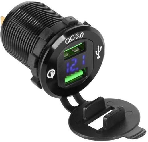 Montážní USB nabíječka PEIYING PY-CHR0004 QC