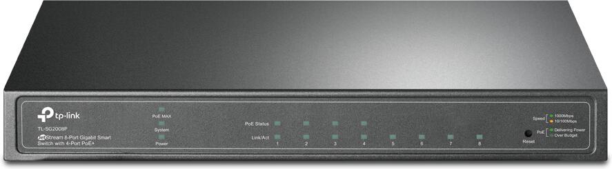 TP-Link TL-SG2008P 8xGb 62W (4xPOE+) Smart switch Omada SDN
