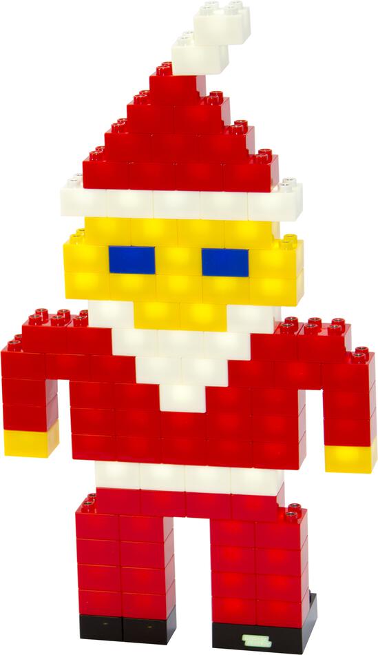 LIGHT STAX SHOW CASE SANTA CLAUS